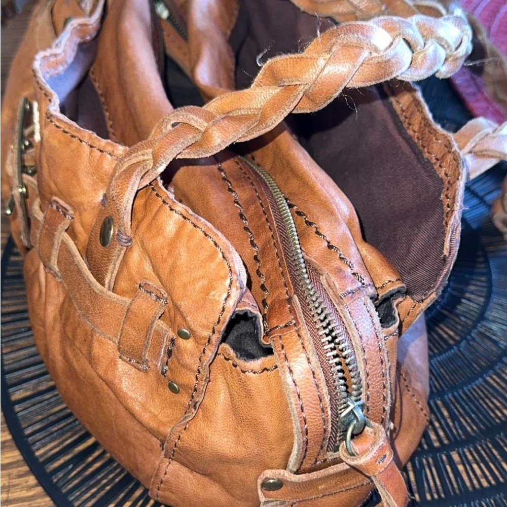 Tan Leather Women's Bag
